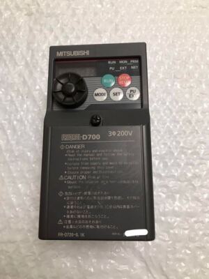 Mitsubishi Electric Inverter FR D720 0.1K Operation Mitsubishi Electric Inverter FR D720 0.1K Operation