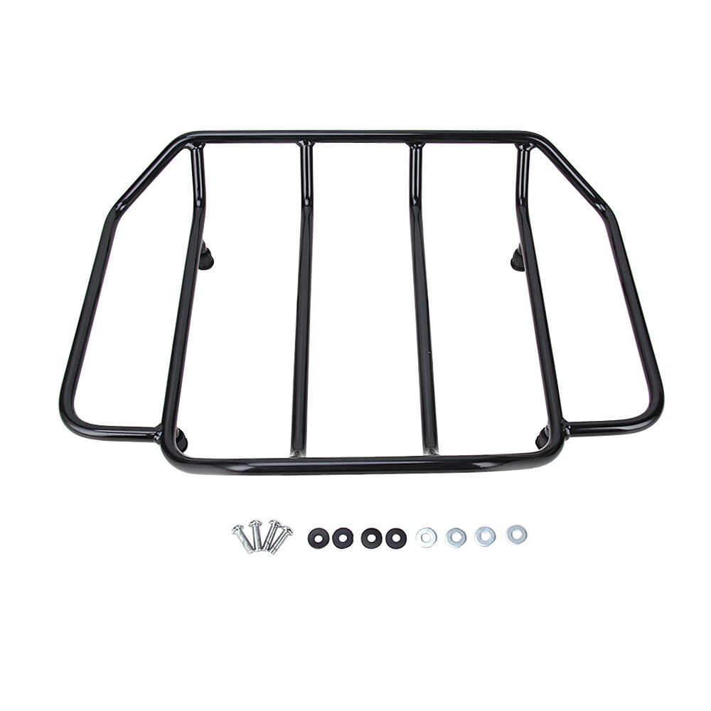 King Trunk Rack Backrest Fit For Harley Tour Pak Road Glide Electra Glide 14-22