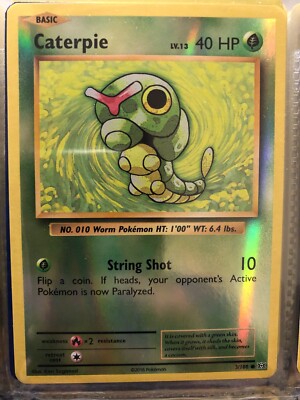 Pokemon XY Evolutions Reverse Holo Caterpie 3/108 Fresh | 1 card | eBay