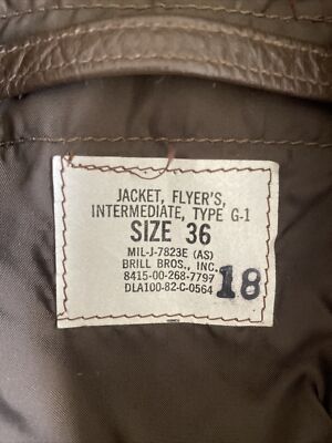 us navy G-1 flight jacket タロンジッパー サイズ36 s-l1200.jpg