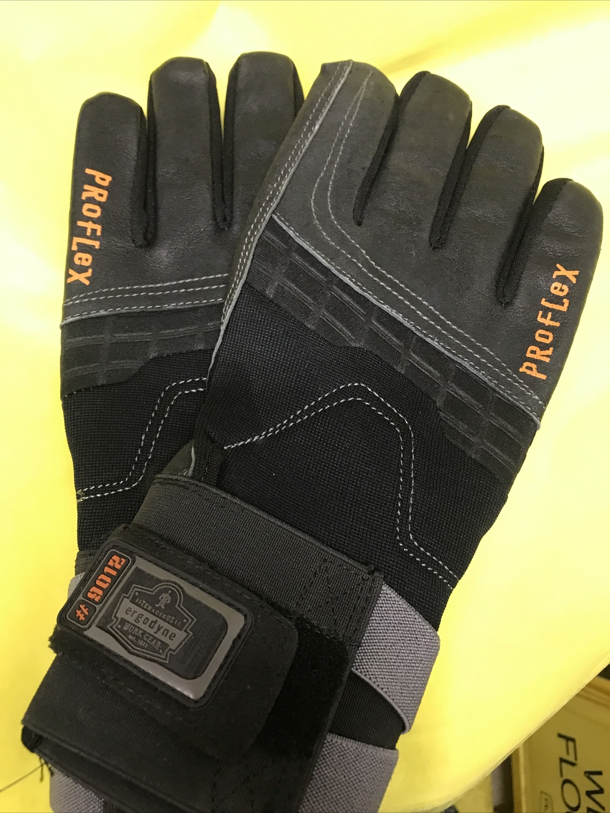 Ergodyne 9012 Certified AntiVibration Work Gloves w/Wrist Support