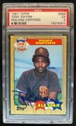 1987 Topps Tony Gwynn #599 San Diego Padres HOF Auto Signed Autographed PSA 5