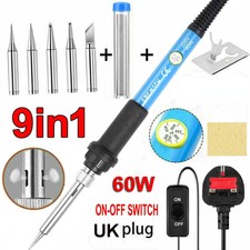 Zestaw lutownic 60W Elektronika Spawarka Narzędzia lutownicze Regulowana, Temp