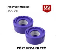 2 x Replacement Part For Dyson 967478-01 HEPA Post Motor Filter V7 V8 Absolute