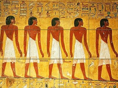 Tile Mural Fashion Man Egyptian Art Kitchen Bathroom Backsplash Marble Ceramic