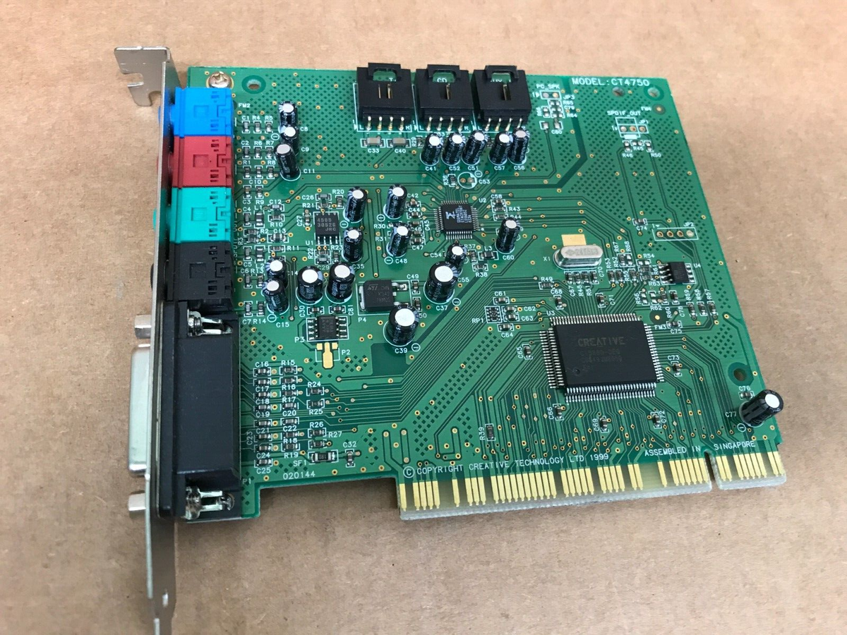 Creative Labs CT4750 Internal PCI Sound Audio Card with Midi Port