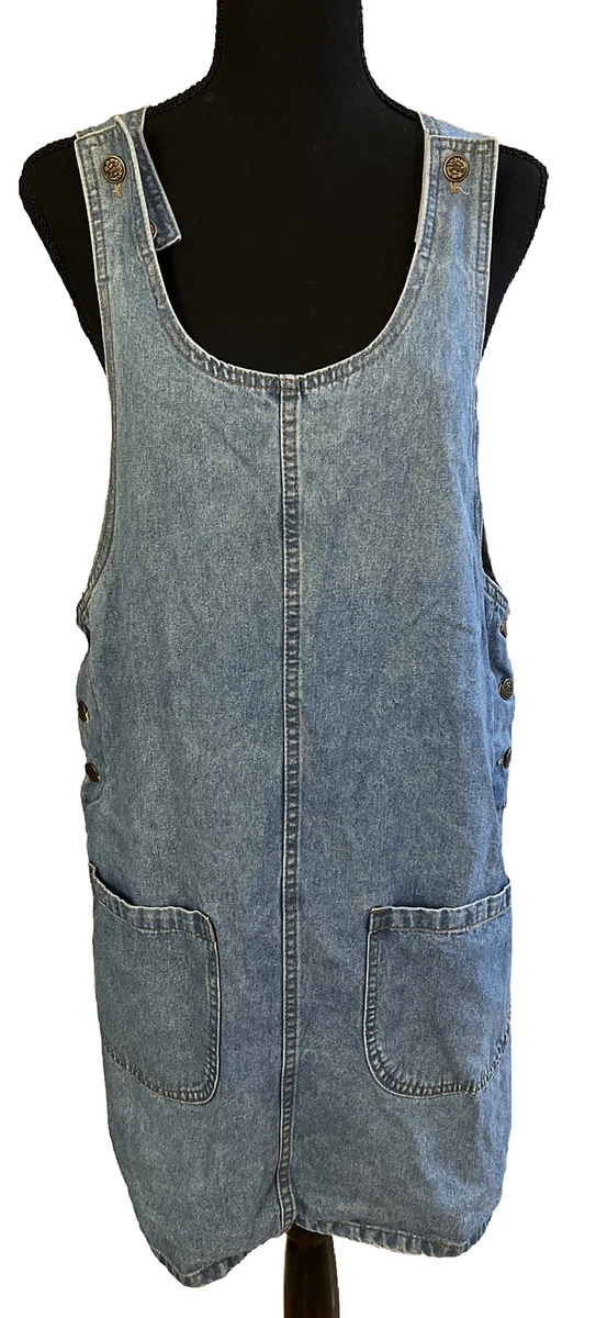 90s store denim jumper