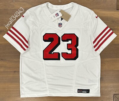 Authentic Nike Christian McCaffrey San Francisco 49ers Vapor FUSE