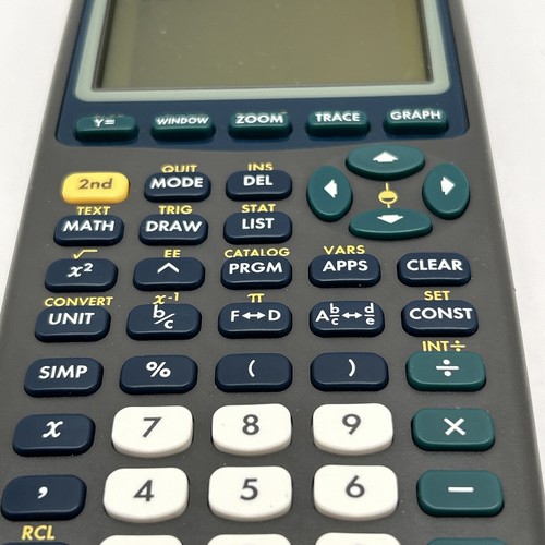 Texas Instruments TI-73 Explorer graphischer Taschenrechner mit Deckel - grau College - Bild 3 von 13