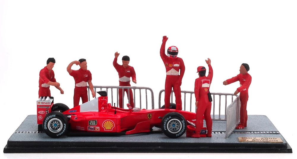 Ferrari F1-2000 1º Indianapolis N 3 Schumacher Micro World 1