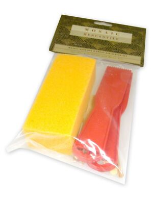Mosaic Mercantile Mosaic Adhesive and Grout Applicator Set - each