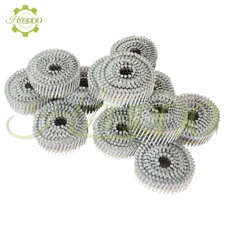 3600Pcs 1-1/2” x .092” Siding Nails 15 Degree Collated Wire Coil Full Round Head
