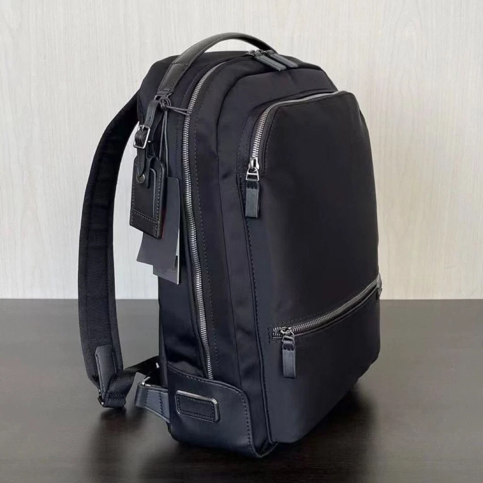 TUMI Harrison Bradner Mochila Bolso de Negocios 3 Colores Nylon Cuero Outlet Foto 3 de 4