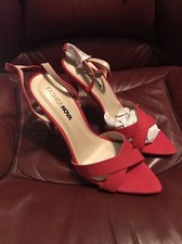 Fashion Nova Red Heel Size 8￼ BRAND NEW