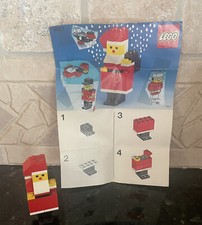 VTG 1989 LEGO Santa (Set #1627) Santa & Instructions Xmas Holiday Ho Ho Ho! - 🎅