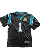 NFL jersey Rare Carolina Panthers 50th Anniversary Super Bowl