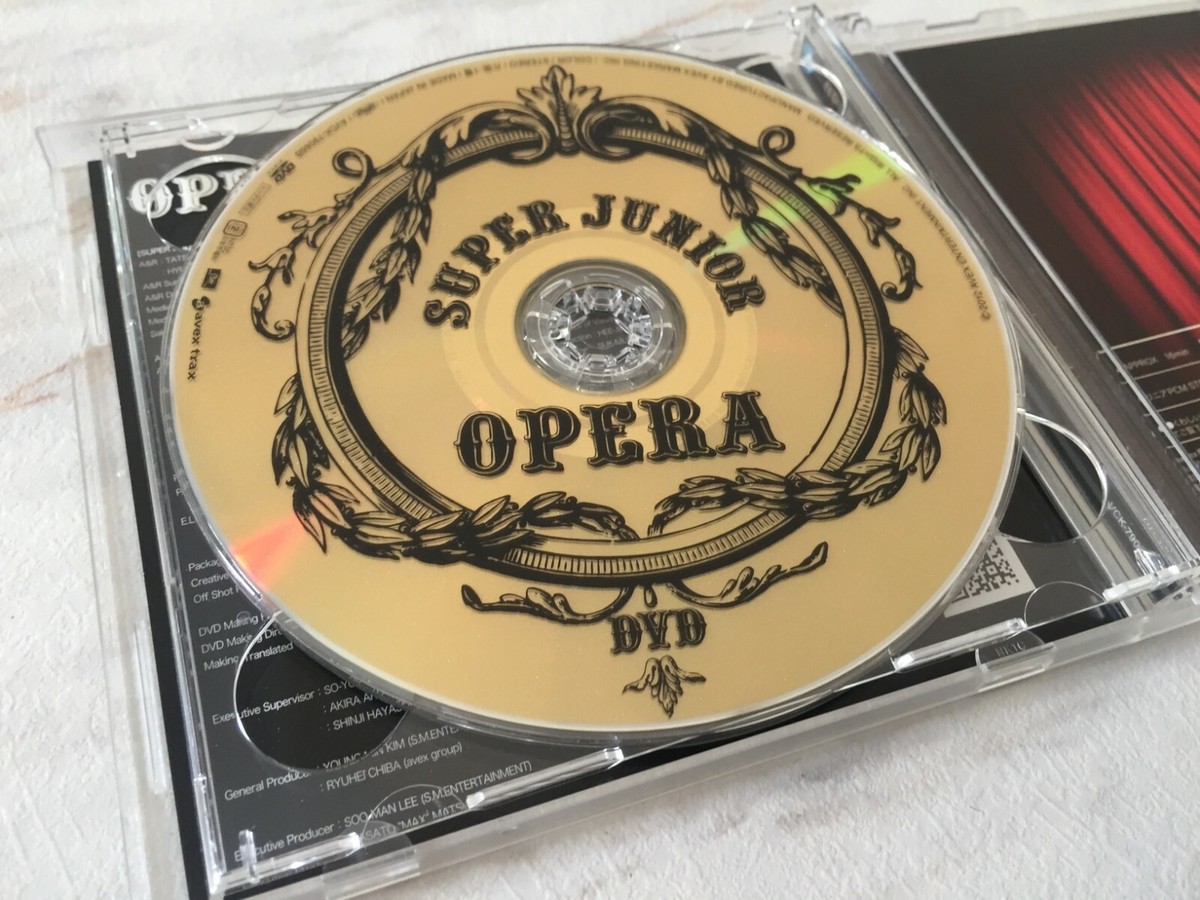 Super Junior Opera Single Japan Version CD+DVD (Avex Trax 2012) K