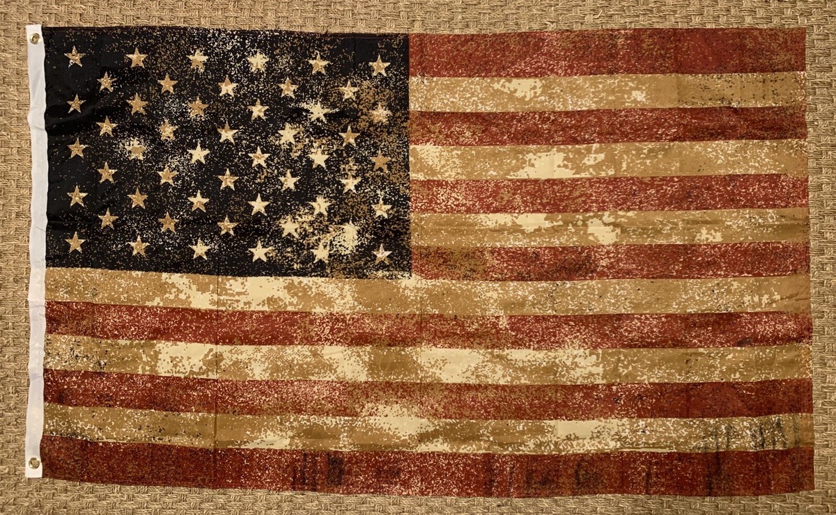 vintage american flag 3' X 5' | eBay