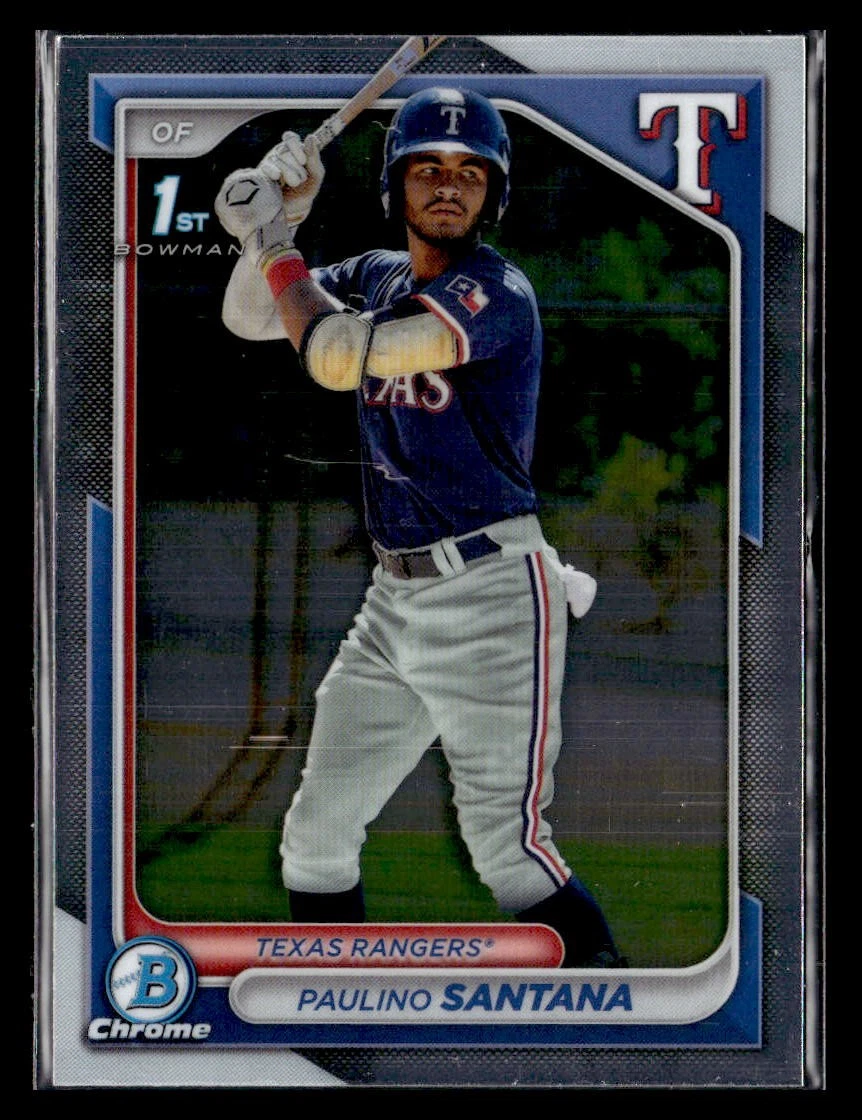 2024 Bowman Chrome #BCP-245 Paulino Santana Prospects