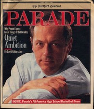 PARADE Magazine 3/6 1988 Bill Bradley Boys Basketball All-America Swoosie Kurtz