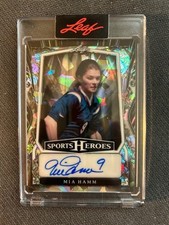2025 Leaf Sports Heroes MIA HAMM #26/35 Cracked Ice  Auto Autograph USWNT
