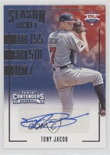 2016 Panini Elite Extra Edition USA Baseball Contenders Tony Jacob Auto 1p5