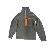 Columbia fleece sweater Youth size 14/16 brown