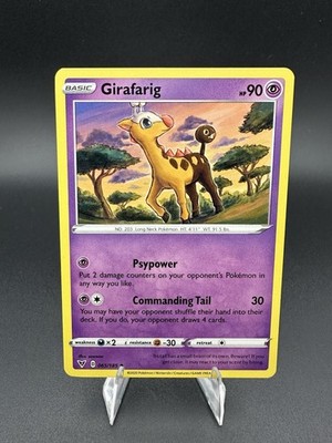 girafarig pokemon card Girafarig - SV02: Paldea Evolved [REVERSE HOLO]