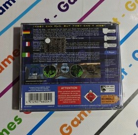 SEGA DREAMCAST SILENT SCOPE SEALED NEW ITALIAN Euro Konami 