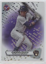 2023 Topps Pristine Purple Refractor 33/99 Christian Yelich #8 0ft3