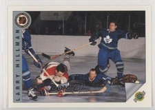 1991-92 Ultimate Original Six Blank Backed Promos Larry Hillman 0q3