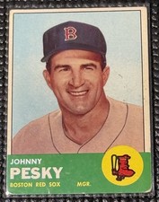 1963 Topps - Johnny Pesky #343