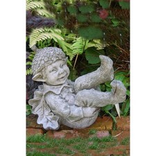 Kleiner Baumelf "ACORN" Fiona Scott Vidroflor Steinguss Steinfigur Gartendeko