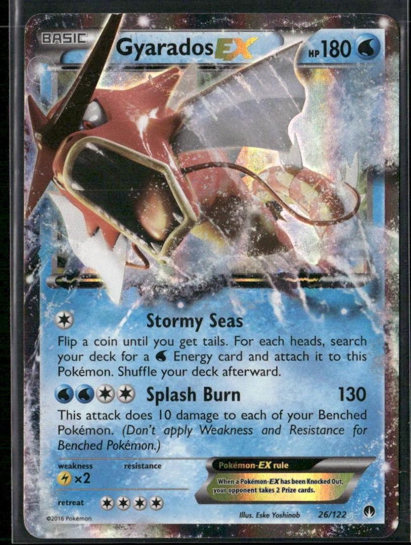 Gyarados EX #26/122 Ultra Rare XY - BREAKpoint