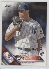 2016 Topps Limited Edition James Pazos #365 0h1