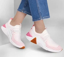 Woman Skechers Mark Nason A Line-Zaci Sneaker Shoe 177681 White/Pink Brand New