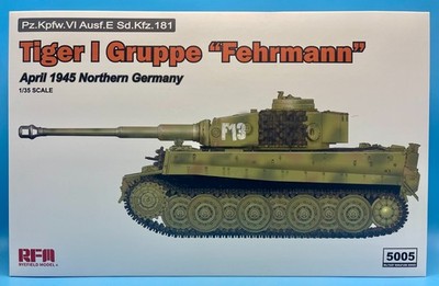 RyeField Model RM 5005 RFM 1/35 Tiger I Gruppe ''Fehrmann'' April 1945 Northern