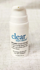Philosophy CLEAR DAYS AHEAD Fast Acting Salicylic Acid Acne Spot Treatment .25oz