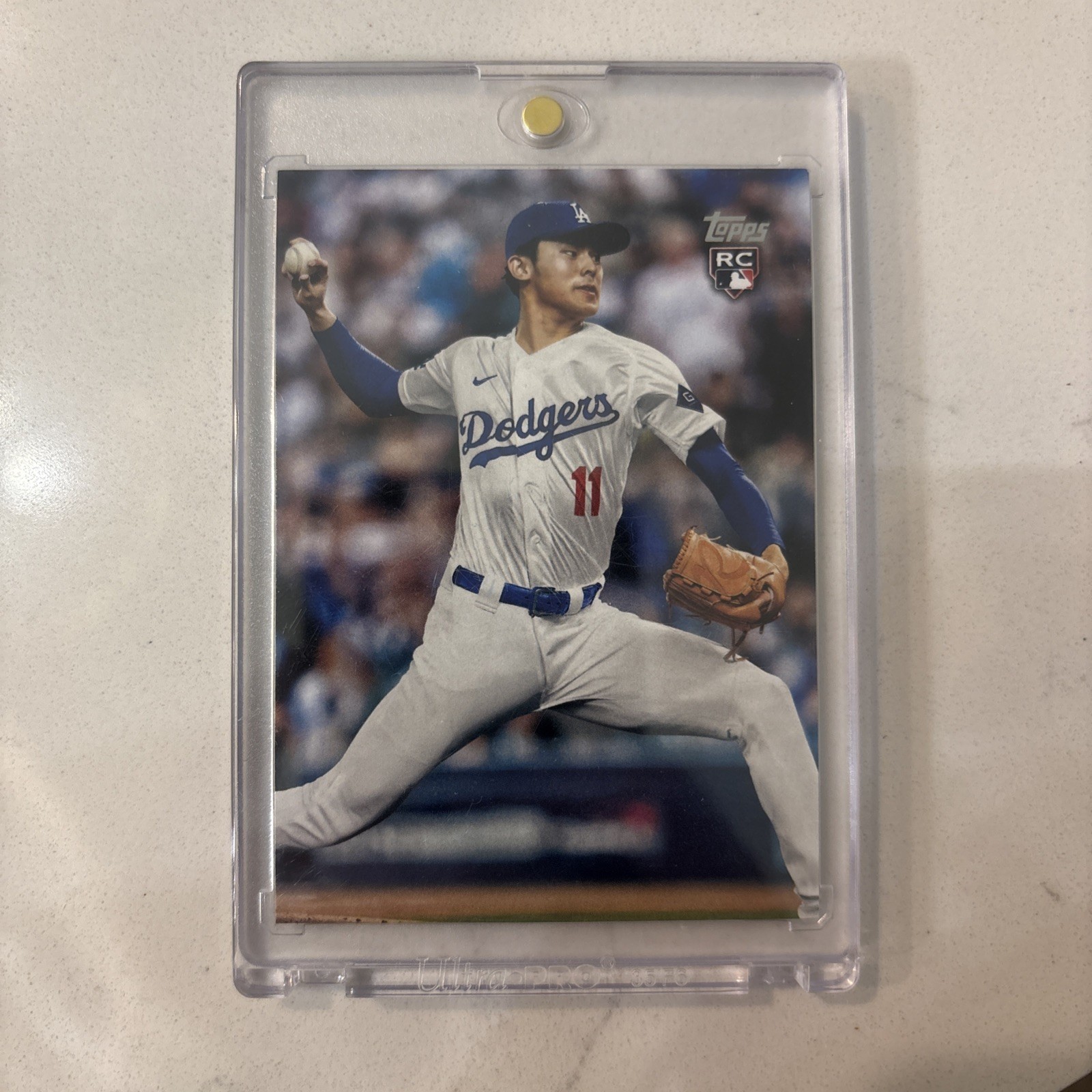 2025 Topps Update True Photo Variation Roki Sasaki #US199 (RC) SSP