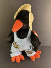 1993 Ty Attic Treasures “Cawley The Crow” Plush Beanie Baby 9" Retired