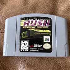 San Francisco Rush: Extreme Racing Nintendo 64 N64 Authentic 
