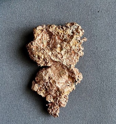 Native Copper Ore Mineral Specimen Keweenaw Peninsula Michigan 39g