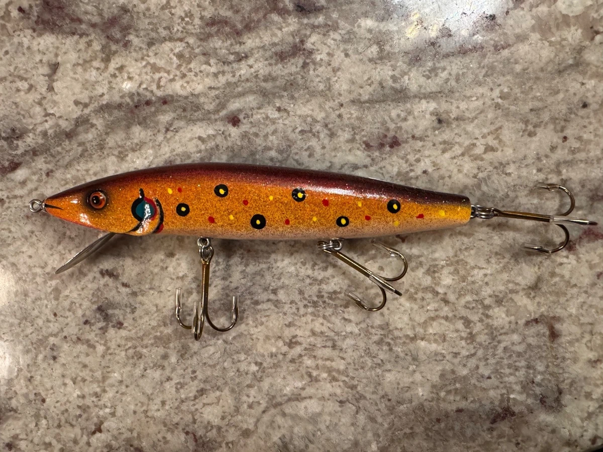 Freshwater Muskie Wooden Vintage Fishing Lures for sale | eBay