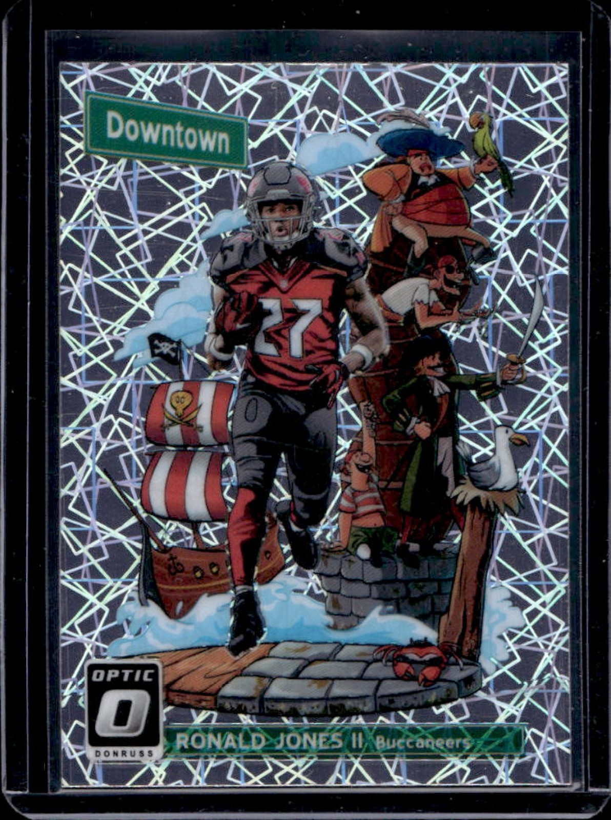 2018 Donruss Optic Ronald Jones II Downtown SSP RC #DT-20 Buccaneers