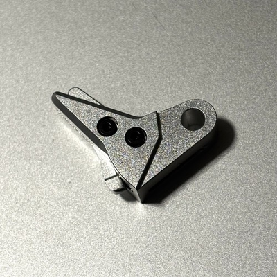 #ad #ad Gen 3 4 Aluminum Billet Flat Trigger Shoe Silver Safety Glock SJ Precision $39.99