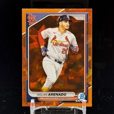 Nolan Arenado 2024 Bowman Chrome Sapphire Edition Orange /25 #32 