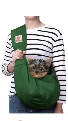 Dog Sling Carrier for Small Dogs 5-18lb, Dog Sling for Small Dogs and Cats, D...
