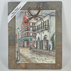 Historic New Orleans Roofing Slate Tile Bourbon Street Picture by Archie Boyd
