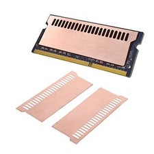 Laptop Memory Heatsink Kit, Copper Heat Sink Pre-Applied Thermal Conductive