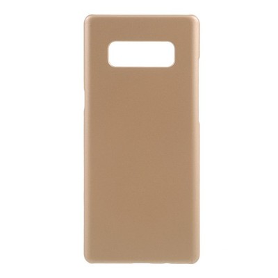 Samsung Galaxy Note 8 Hard Case Rubberized gummiert Matt Schutz Hülle Cover Gold